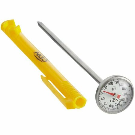 CDN IRT220 ProAccurate Insta-Read 5in Pocket Probe Dial Thermometer 221IRT220